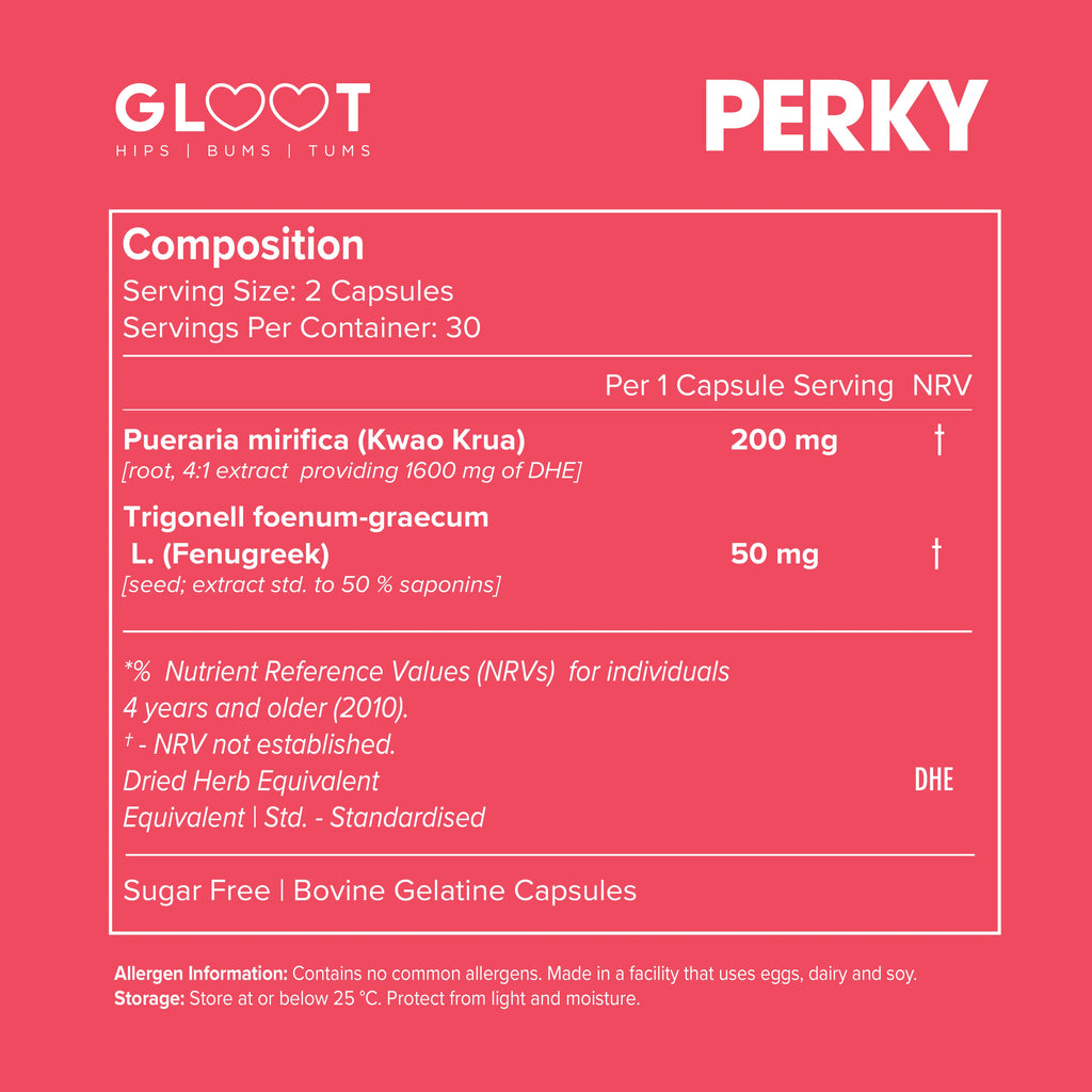 Nutritional label for a supplement product on a pink background Muscle Mecca