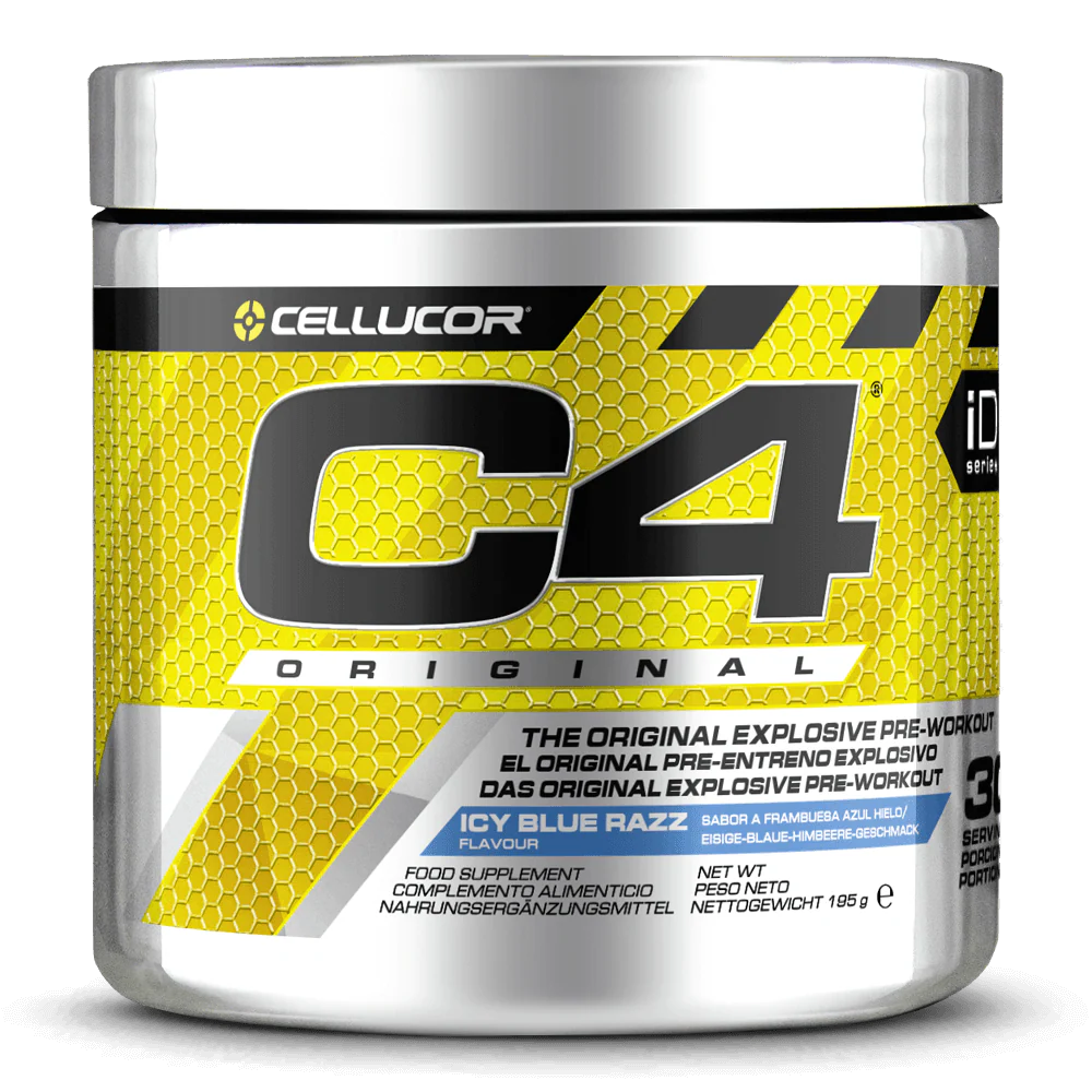 C4 Pre-Workout 195g Icy Blue Razz Muscle Mecca