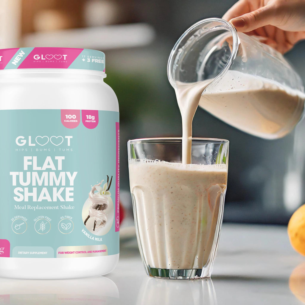 Flat Tummy Shake Gloot  Muscle Mecca