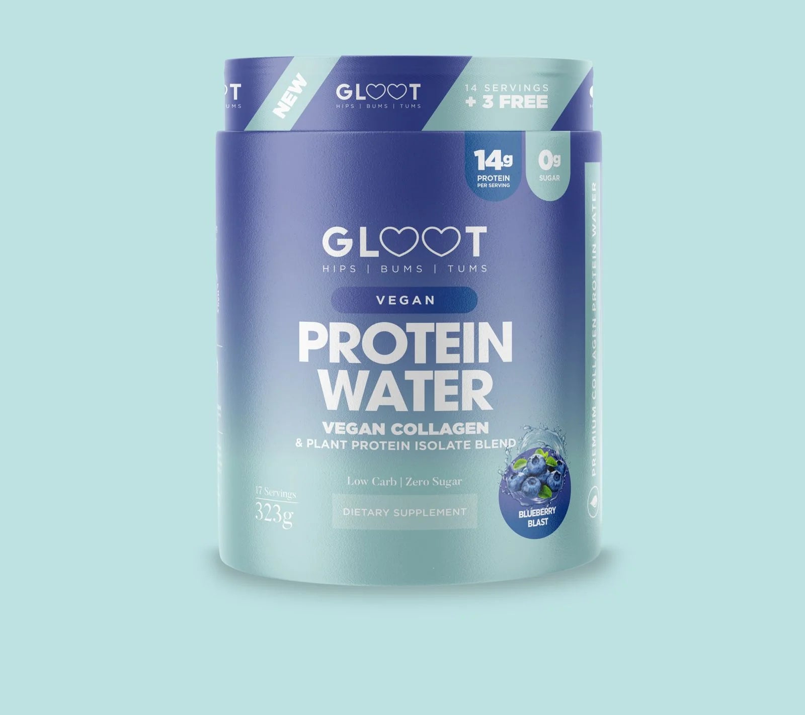 Gloot Vegan Protein Water