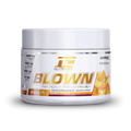 Supplement container labeled 'Blown' by JFC Nutrition on a white background Muscle Mecca