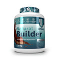 Container of Natural Builder Lean Muscle Meal Replacement on a white background