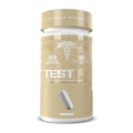 Supplement container labeled 'Testify' by iPharma on a white background Muscle Mecca