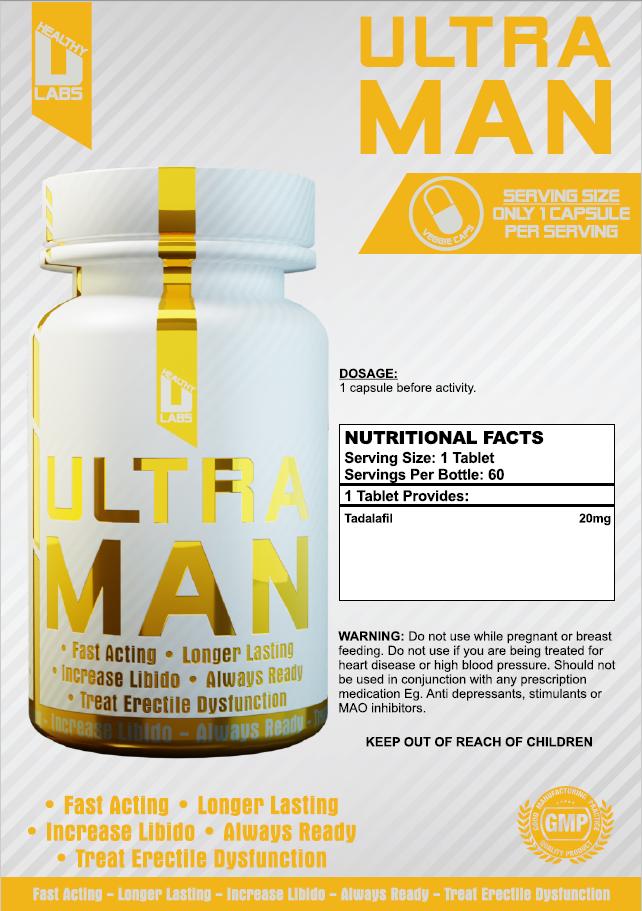 Healthy U Labs Ultra Man Muscle Mecca 1