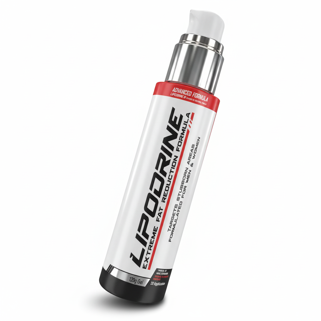 Lipodrine supplement bottle on a white background Muscle Mecca