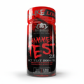 Supplement bottle labeled 'Hammer Test 2.0' by Barbarian Nutrition on a white background