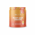 Gloot Booty Gain Creatine supplement container on a white background Muscle Mecca