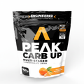 Peak Carb Up multi-staged carbohydrate drink package on a white background Muscle Mecca