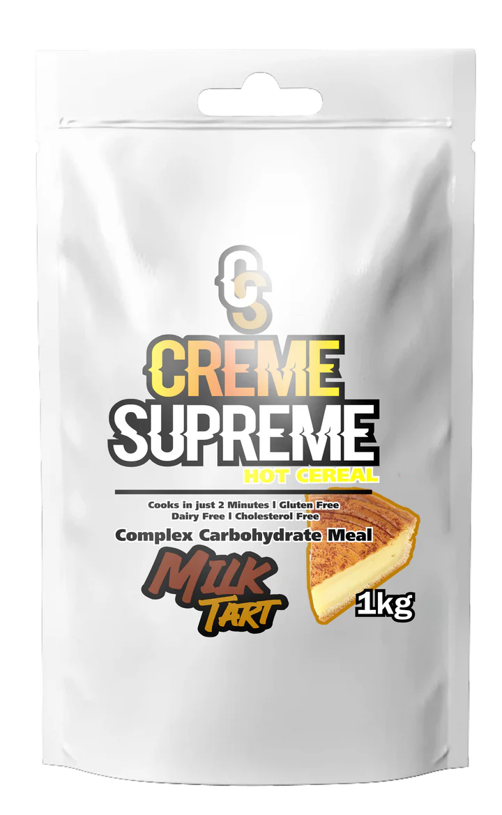 creme supreme milk tart  Muscle Mecca